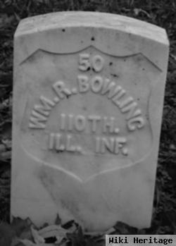 Pvt William R. Bowling