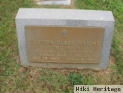 Col Clifton Dukes Wright