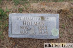 William Andrew "andy" Holman