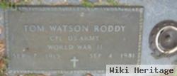 Thomas Watson "tom" Roddy