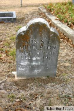 Sarah Elizabeth Foreman Middleton