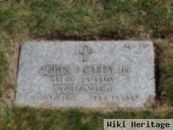 John J Carey, Jr