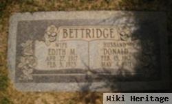 Edith Marie Maness Bettridge