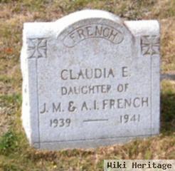 Claudia E. French