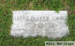 Effie Allene Farrior Forbes