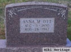 Anna M Getz Ott