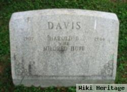 Harold B Davis