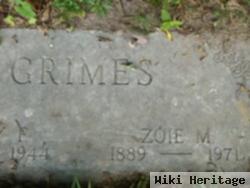Zoie Marie Coy Grimes