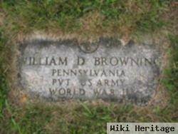 William D Browning