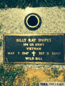 Billy Ray "wild Bill" Snipes