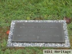 Pfc William Eugene Coleman