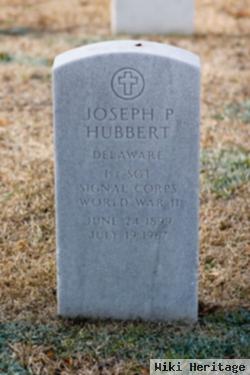 Sgt Joseph Paul Hubbert