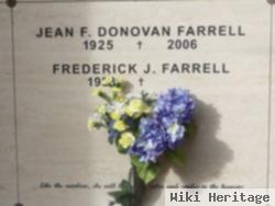 Jean F. Donovan Farrell