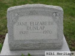 Jane Elizabeth Dunlap