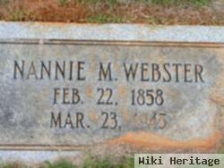 Nannie M. Webster