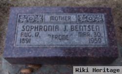 Sophronia Jane Dayton Bentsen