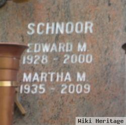 Martha M Schnoor