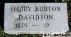 Harry Burton "bert" Davidson