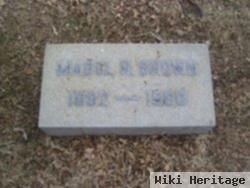 Mabel R. Brown