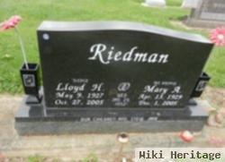 Mary A. Knepfle Riedman