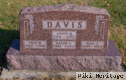 Ralph E Davis