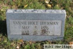 Vannie Holt Thurman