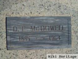 D E Mcdowell