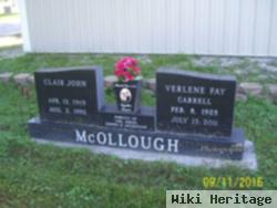 Verlene Fay Carrell Mcollough