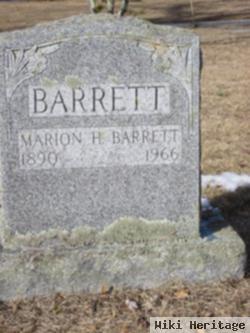 Marion H. Barrett