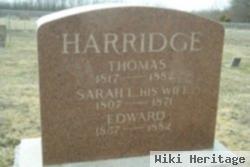 Edward E Harridge