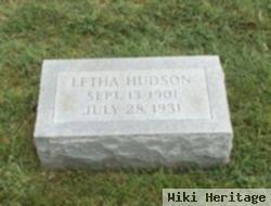 Letha Darling Truex Hudson