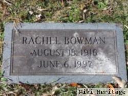 Rachel Bowman