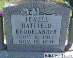 Jewell Hatfield Rhodelander