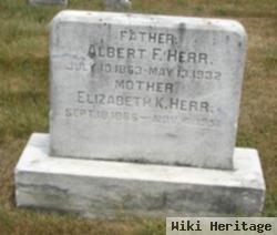 Albert F Herr