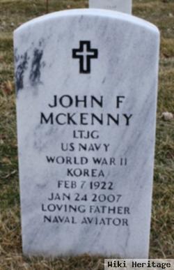 John F Mckenny