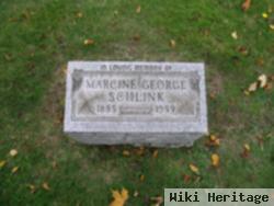 Marcine George Schlink