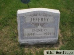 Signe O. Jeffrey