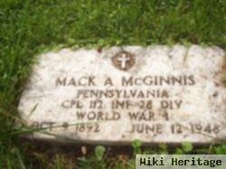 Mack Audley Mcginnis