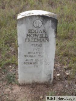 Edgar Howell Freeman