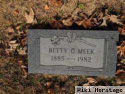 Betty G Quinn Meek