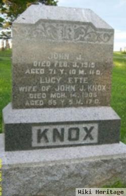 Lucy Ette Sargent Knox