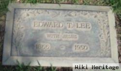 Edward Thomas Lee