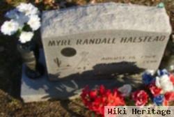 Myrl Randall Halstead