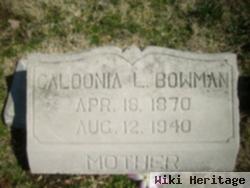 Caldonia L Carroll Bowman