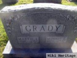 Minnie E. Grady