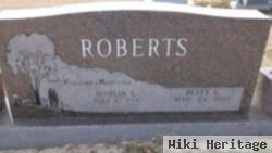 Marlin L Roberts