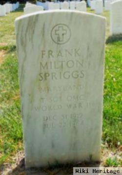 Frank Milton Spriggs