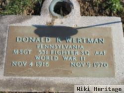 Donald Roy Wertman