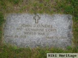 Pfc John J O'neill