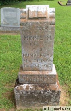 Minnie Mae Mcgee Humphreys